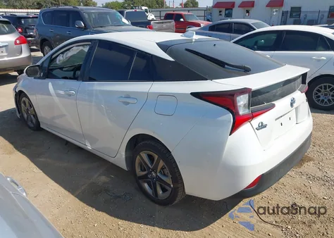 2021 Toyota Prius Xle z USA, uszkodzony, nr VIN JTDKAMFU9M3130578